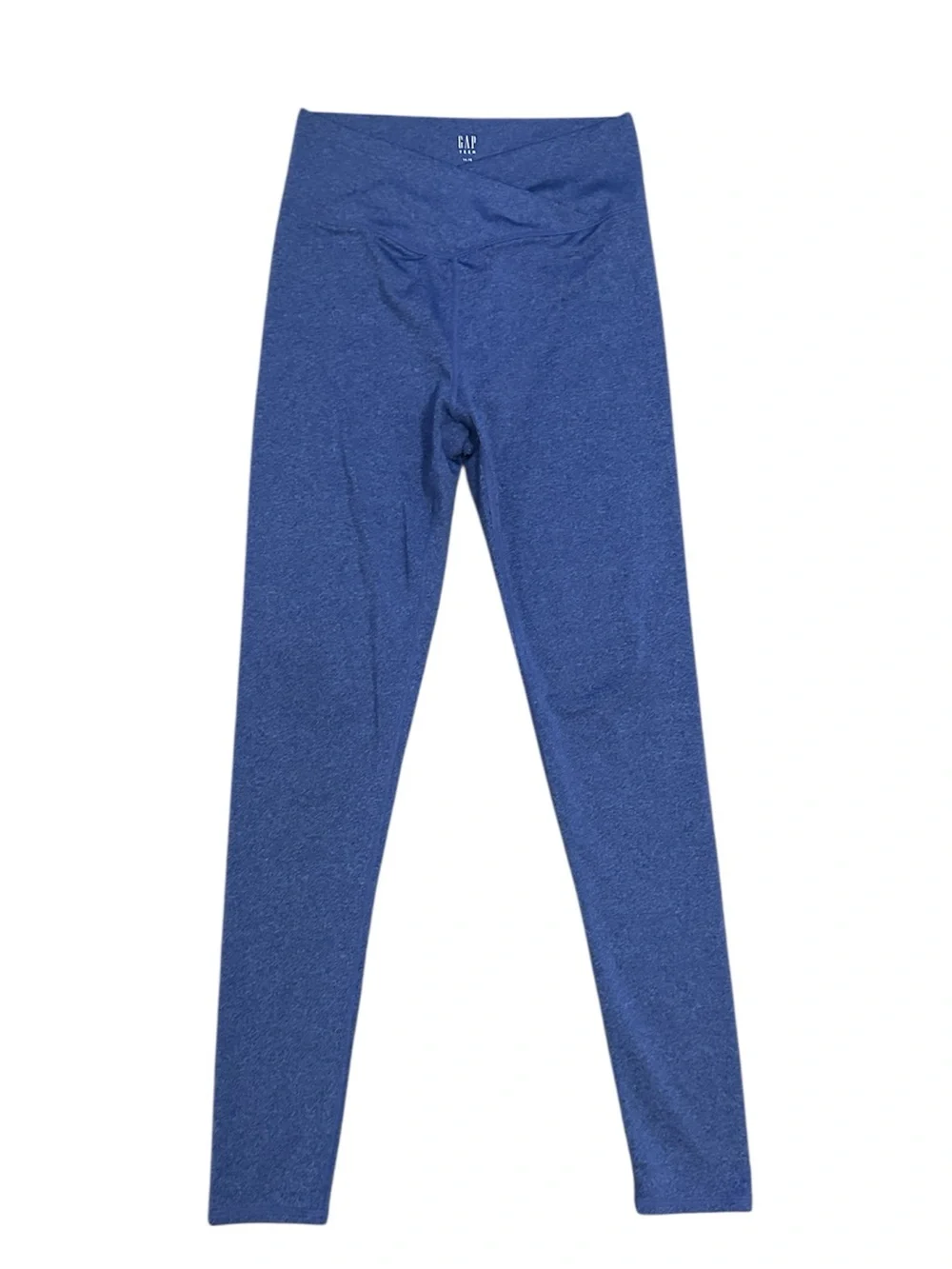 GAP Heather Navy Crossover Waistband Legggings